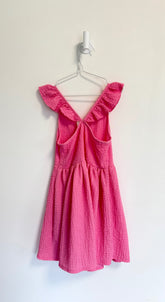 H&M Dress 4-6 years Bright PInk