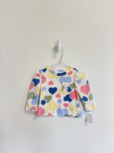 baby Gap Top 6-12 months hearts