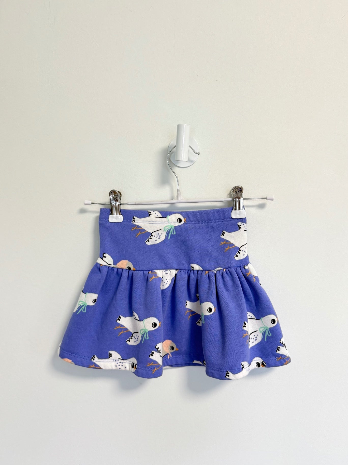 H&amp;M Skirt 1 1/2 - 2 years Blue birds