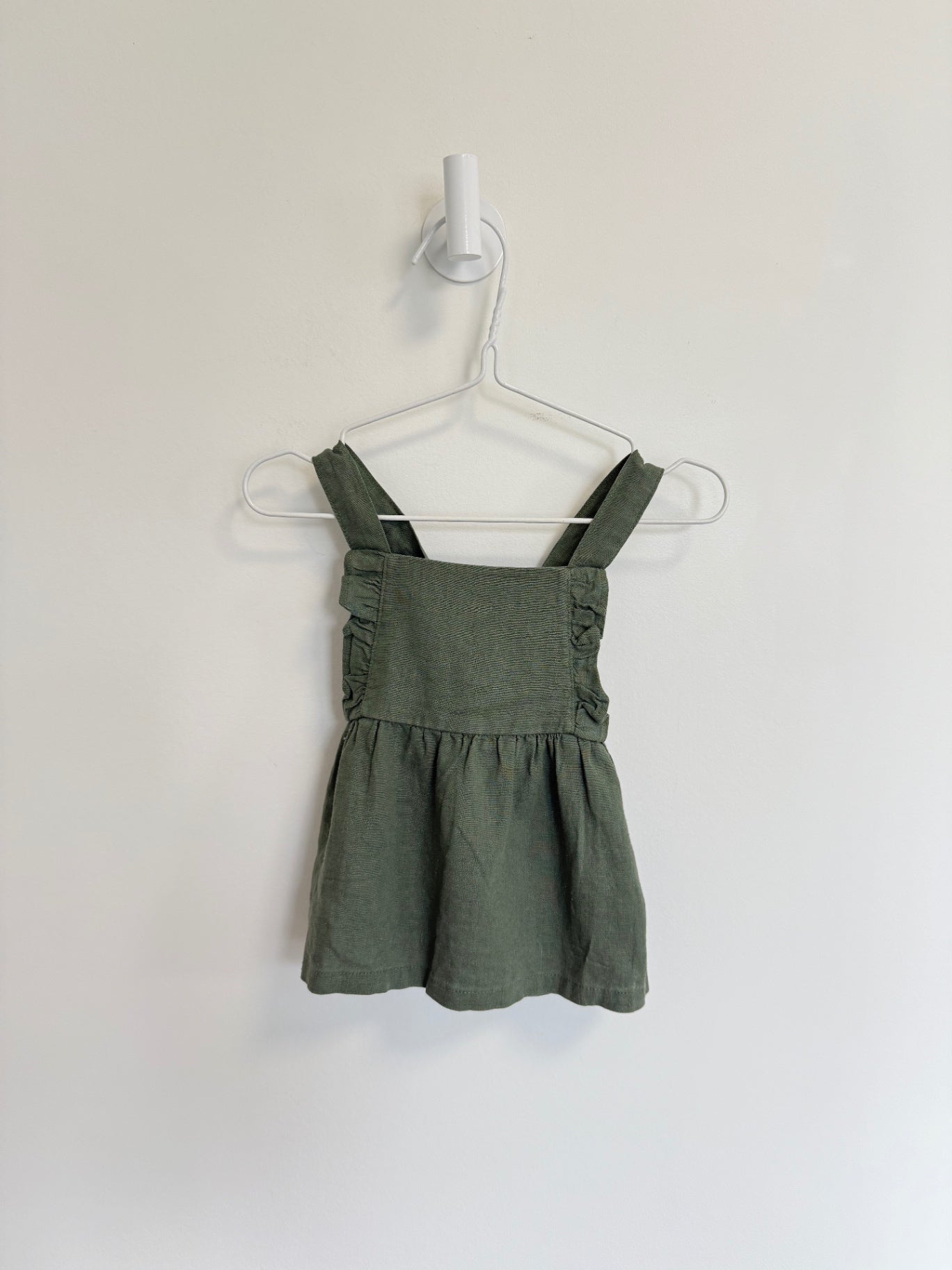 Carters Dress 12 months Olive