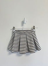 H&M Skirt 1 1/2- 2 years white/navy stripes