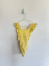 Cat & Jack Bathing suit 12 months yellow check