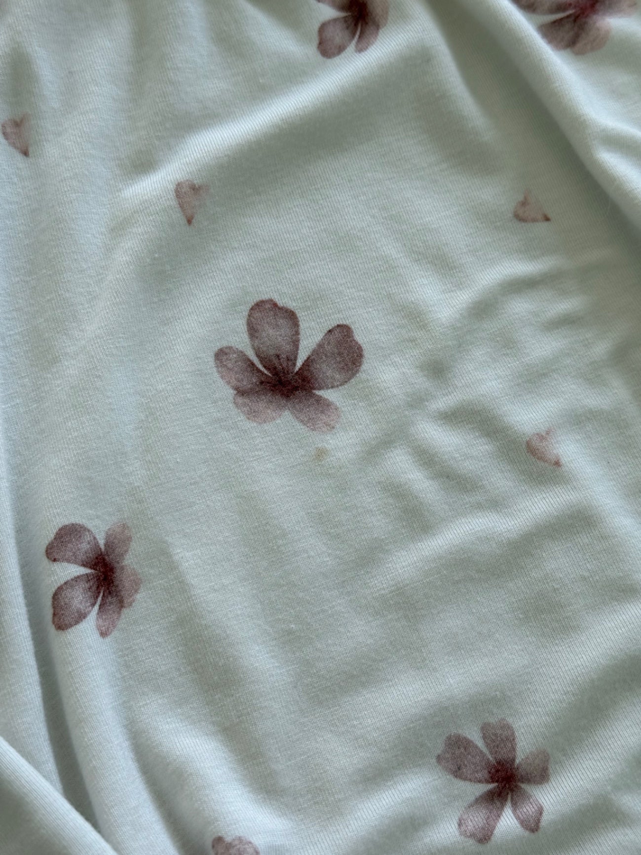 Belan.J Romper 18-24 months cream w/flowers