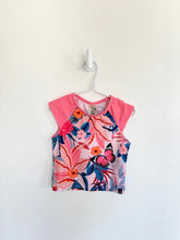 Deux par Deux Swimsuit 3-4 years Pink Butterflies/flowers