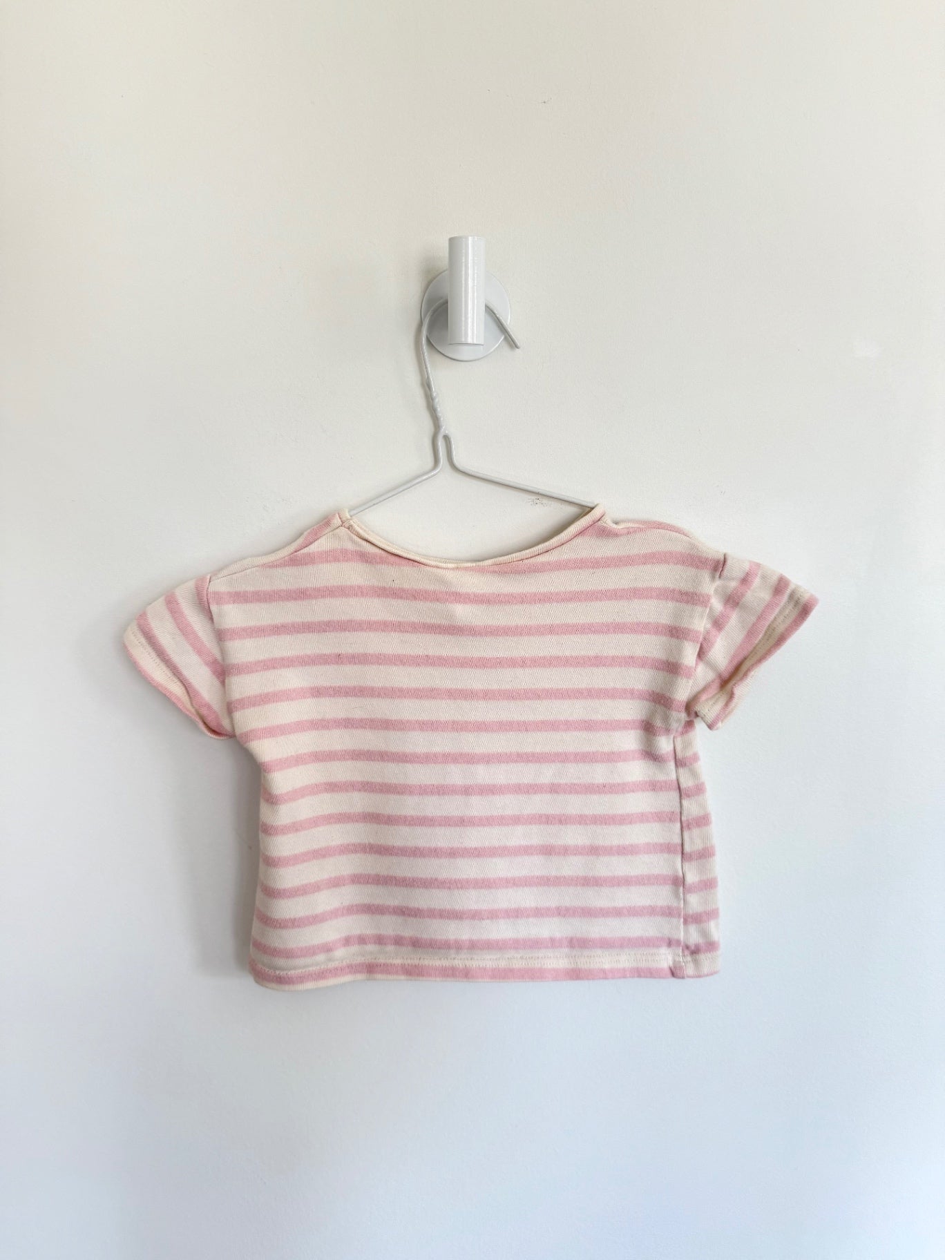 Zara Play bundle Top 9-12 months Pink/Cream stripe