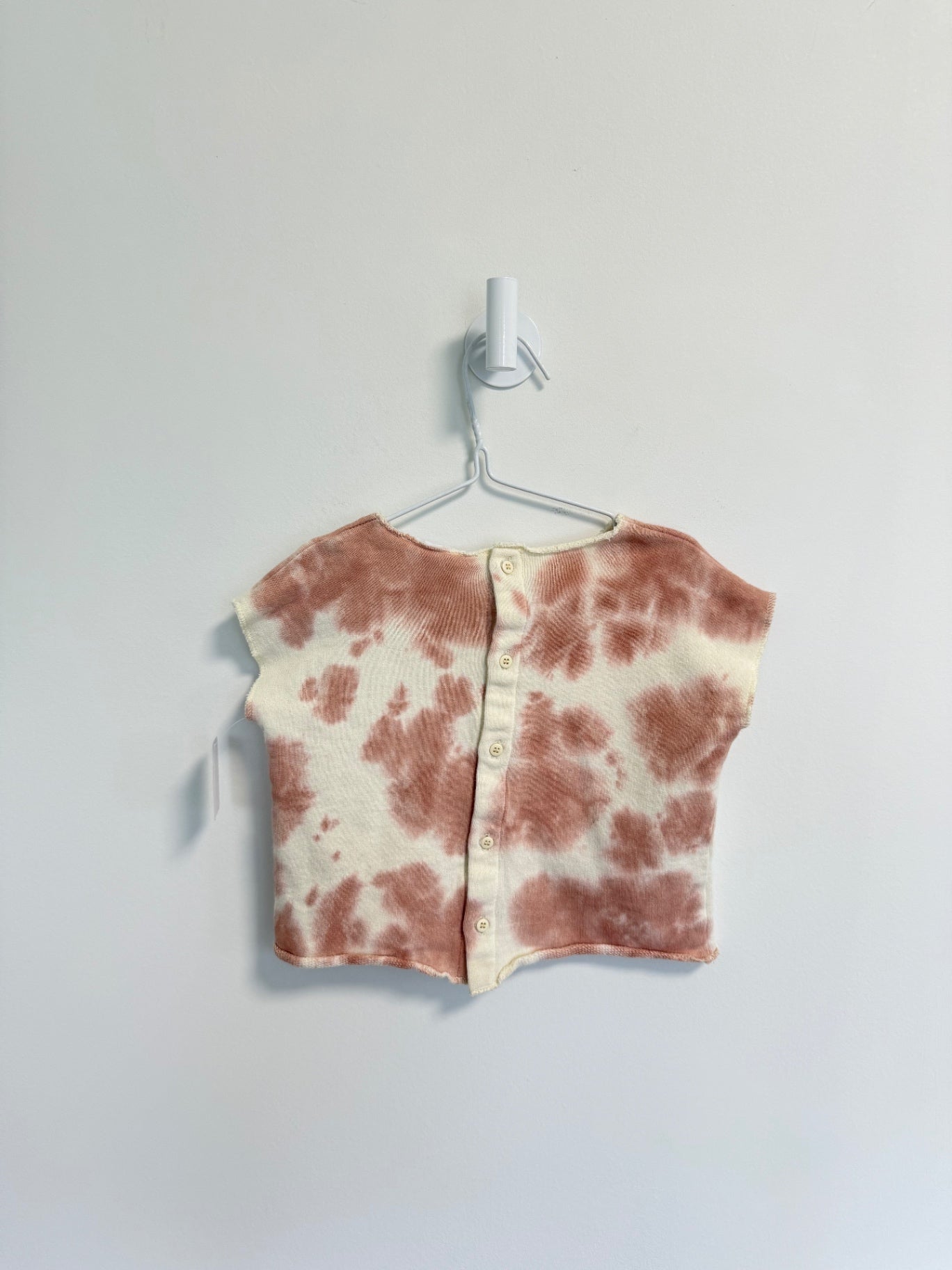 Zara 2 pc set 6-9 months Cream/dusty pink