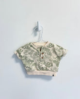 Rabbit + Bear 2 pc set 0-3 months Palm leaves