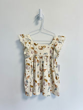 Quincy Mae 2 piece set 12-18 months Cream mermaids