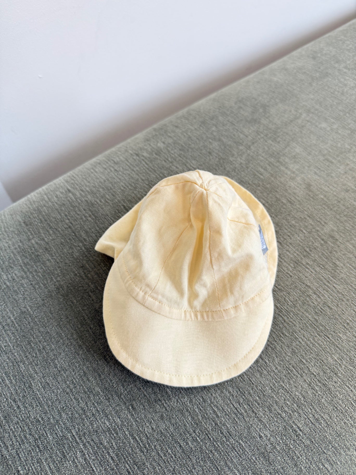 Jan and Jul Hat 0-3 months Yellow