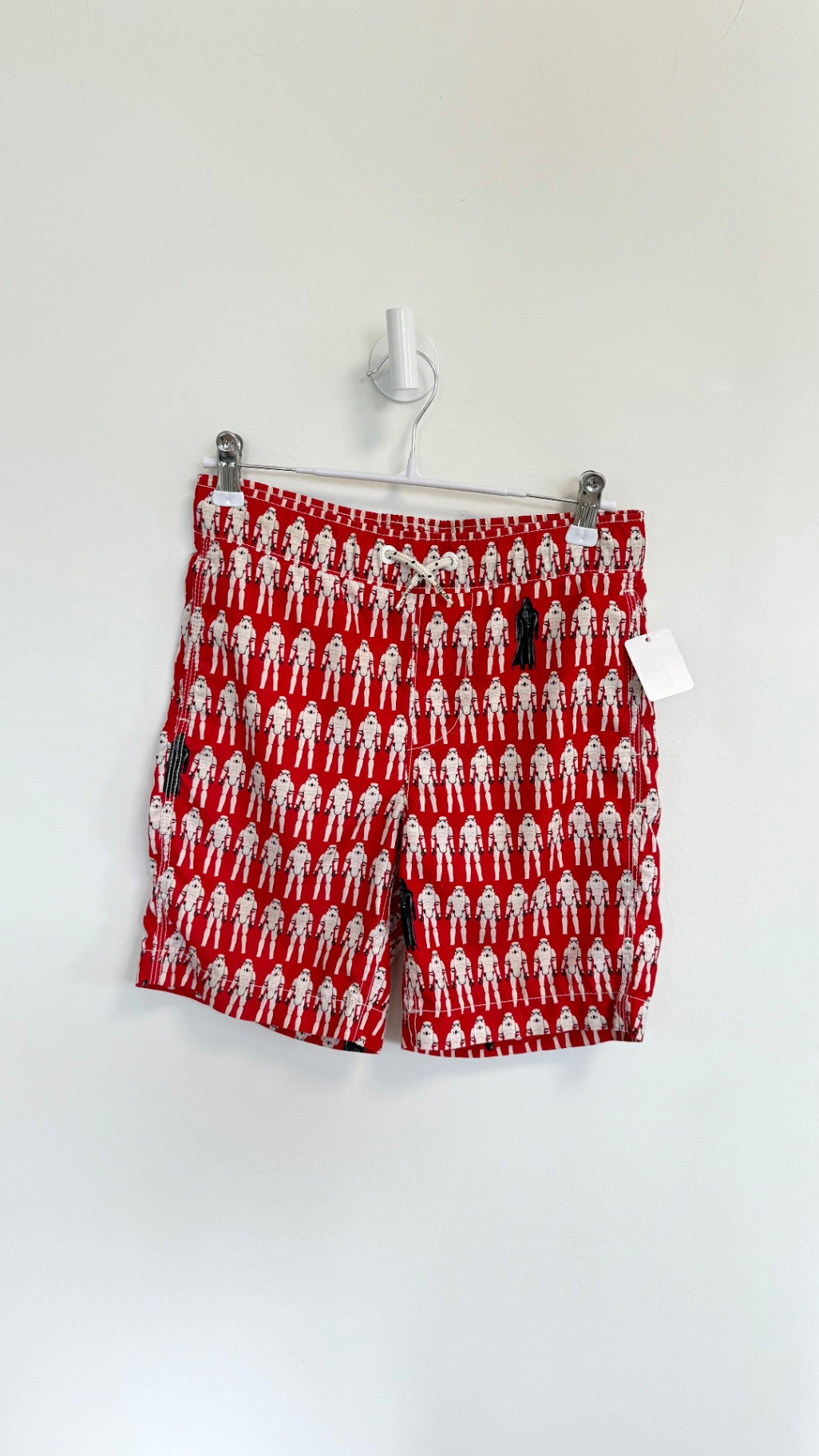 Gap Swimsuit 6-7 years Red w/ white storm troppers