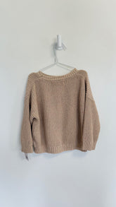 Ziggy Low Sweater 4 years Tan