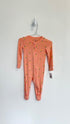 Purely Soft- Carters Pajama 6 months Orange w/pineapples