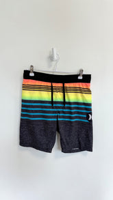 Hurley Swimsuit 8 years Stripes