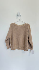 Ziggy Low Sweater 4 years Tan