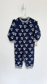 Roots Pajamas 12-18 months Navy