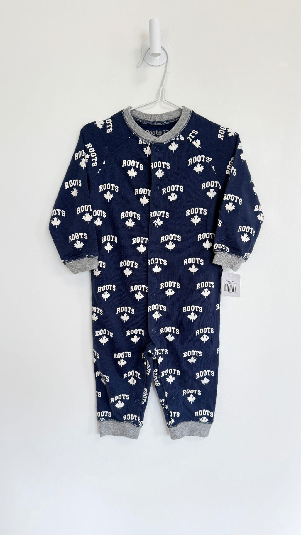 Roots Pajamas 12-18 months Navy