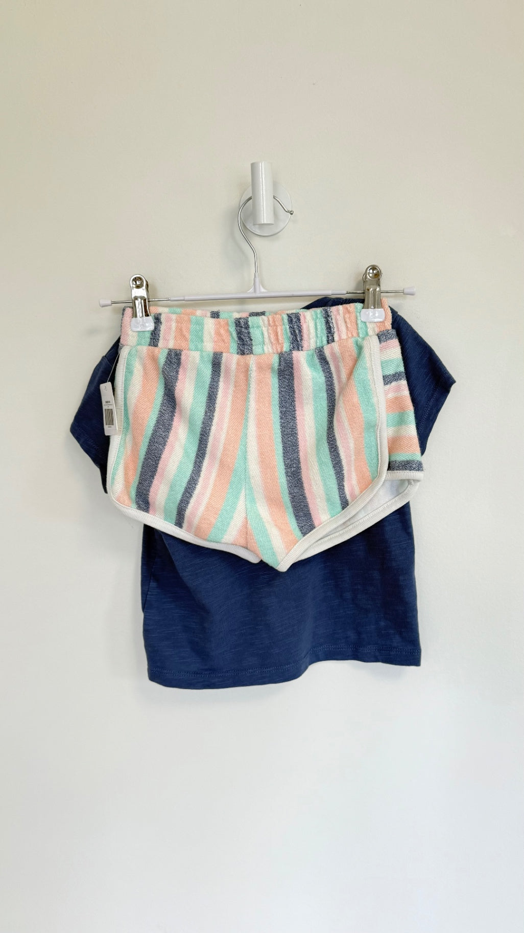Roxy Shorts 6 years pastel stripes