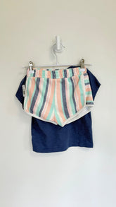 Roxy Shorts 6 years pastel stripes