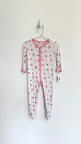 Kyte Pajamas 6-12 months white w/pink unicorns