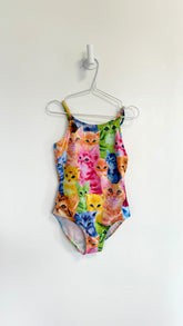 Unbranded Swimsuit 5-6 years Rainbow cats