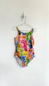 Unbranded Swimsuit 5-6 years Rainbow cats