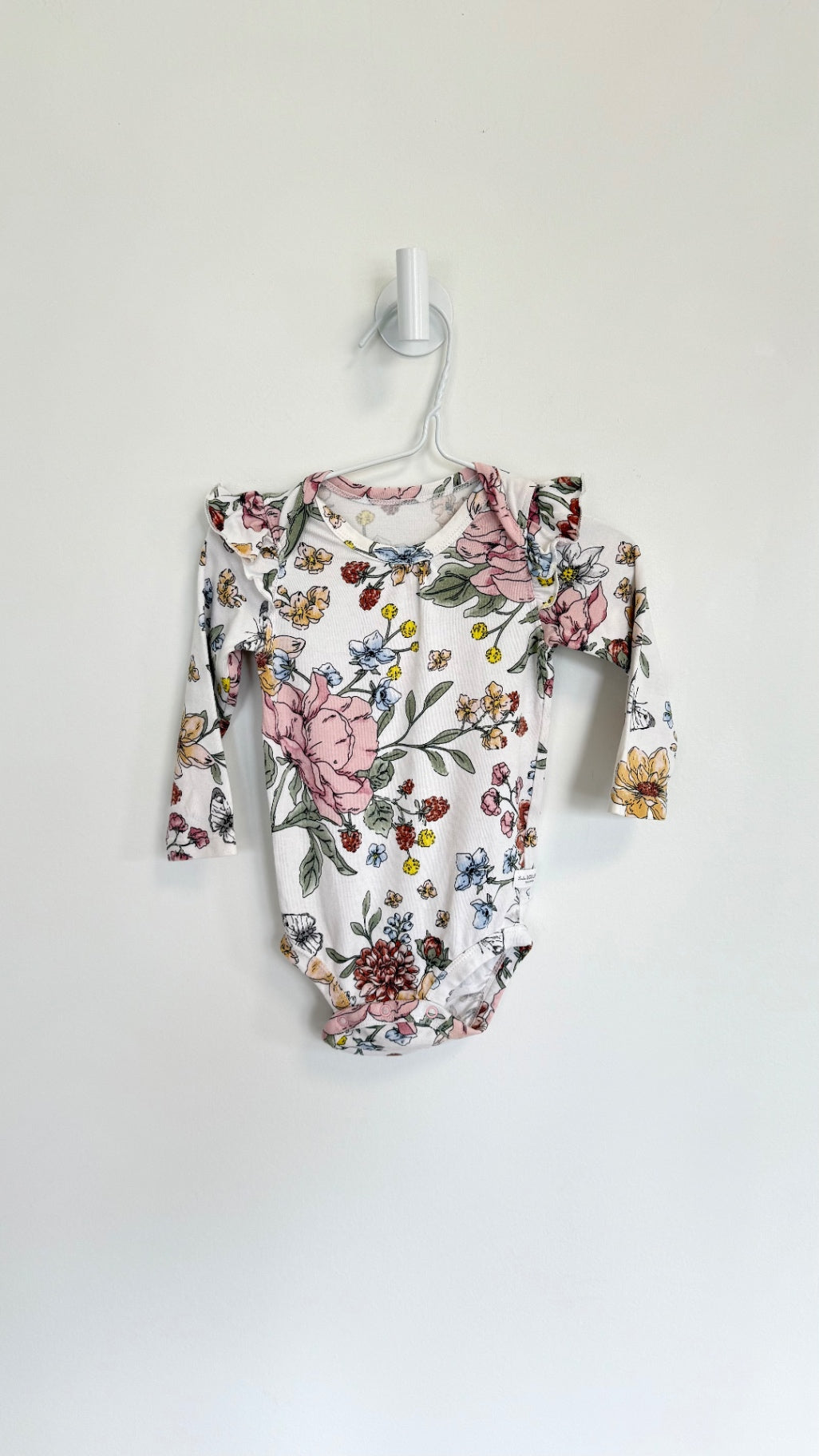 Loulou Lollipop Onesie 3-6 months floral