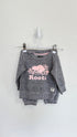 Roots 2 pc set 3-6 months Grey
