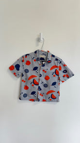 Tucker & Tate Top 2 years Blue w/fruit