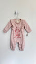 baby Gap Onesie 3-6 months Pink stripe