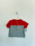 baby Gap T-Shirt 18-24 months Red/Grey