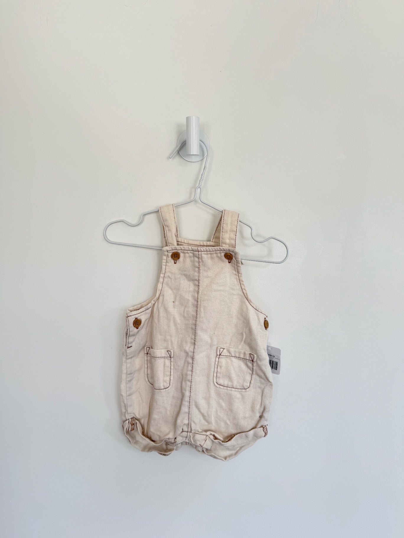 Old Navy Play bundle- Overalls 0-3 months Cream