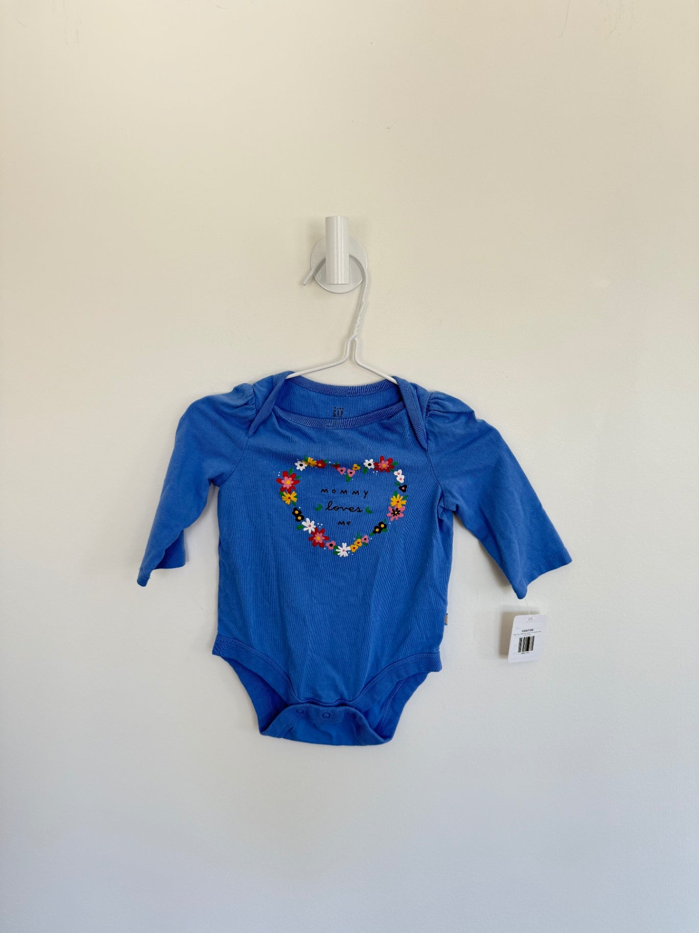 baby Gap Onesie 3-6 months Blue