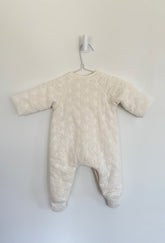 Zara Outerwear- Bunting Suit 1-3 months white