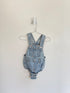 Old Navy Overalls- Shorts 3-6 months denim
