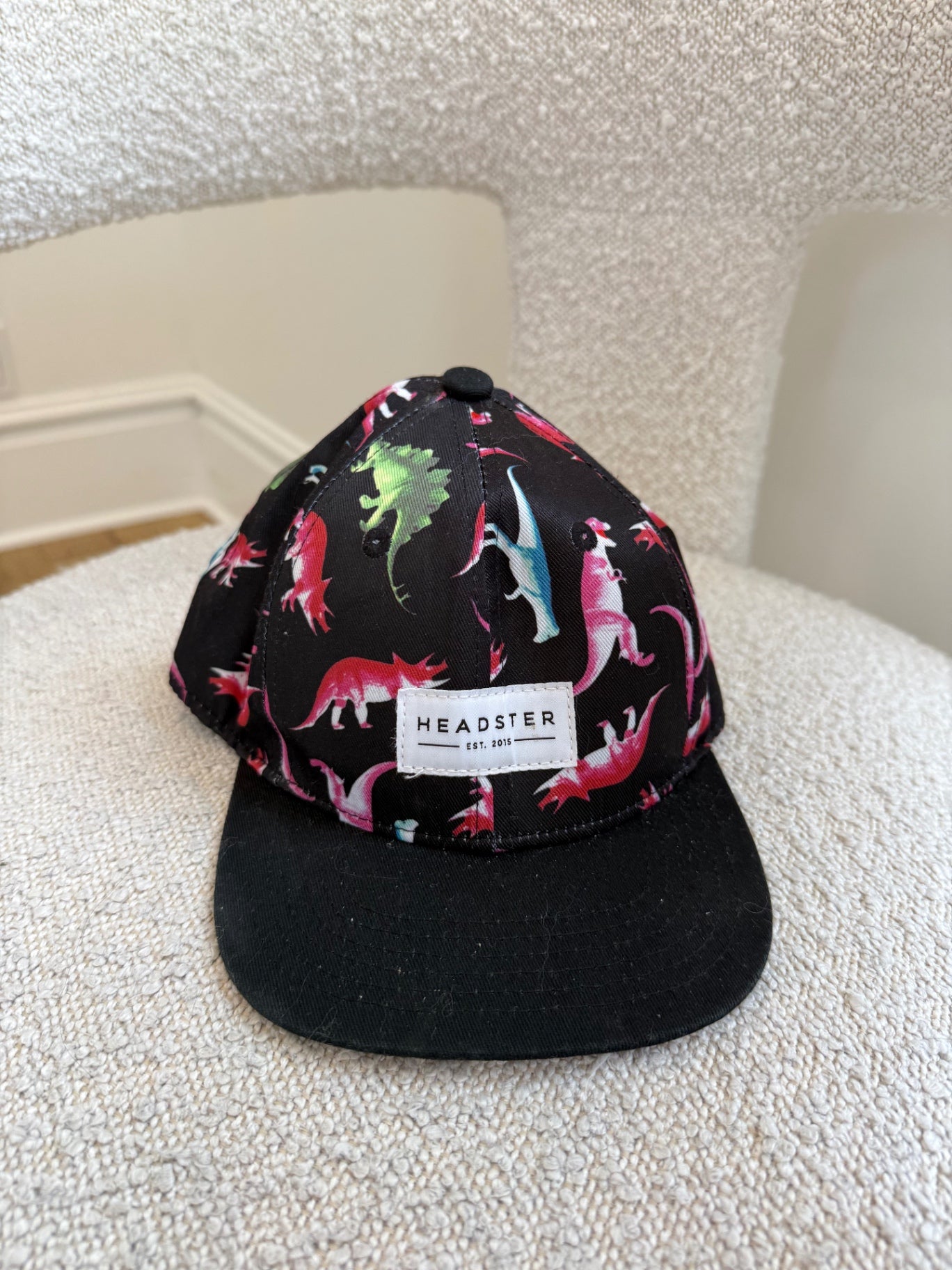 Headster Hats 52 cm Black dinos